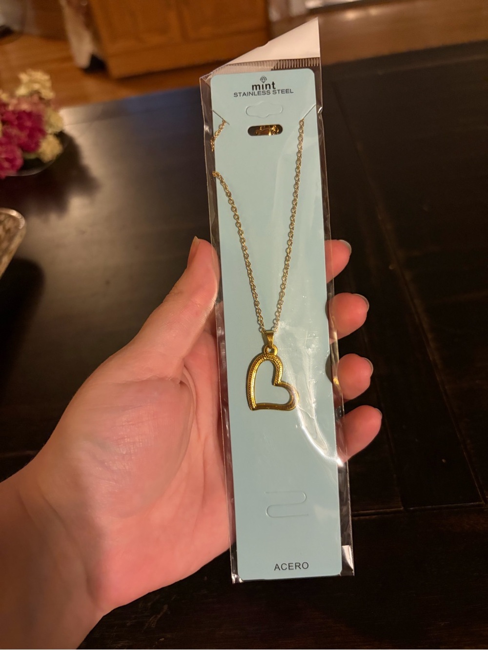 Gold Heart Necklace